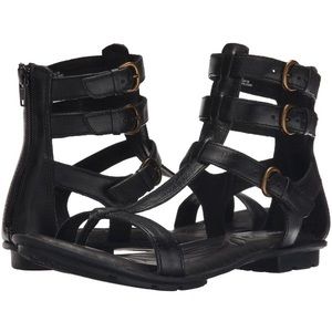 Born Black Gladiator Strappy Sandals